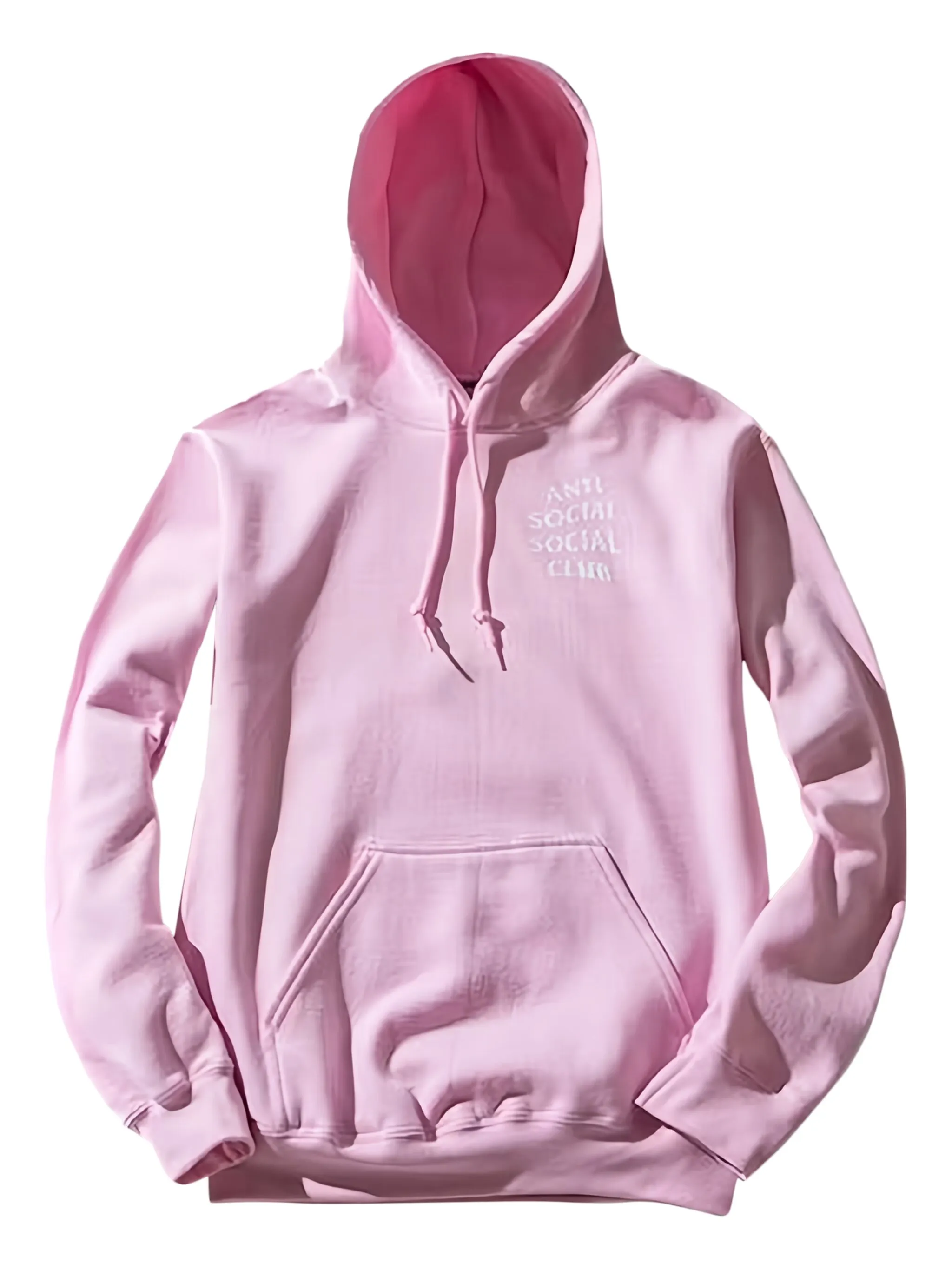 

Худи с длинными рукавами и графичным принтом Anti Social Social Club, розовый