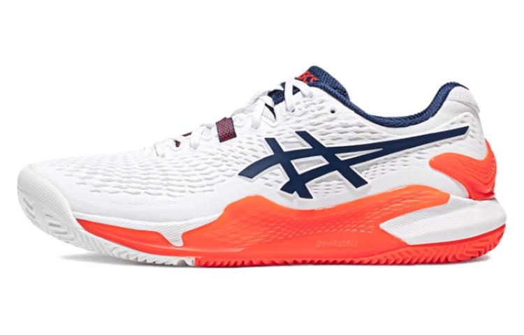 

Asics Разрешение геля 9 Глина Белый Голубое Пространство