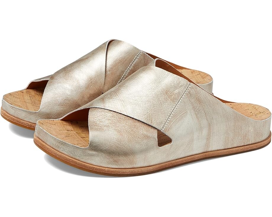 Сандалии Kork-Ease Tutsi Cross Band, цвет Light Gold