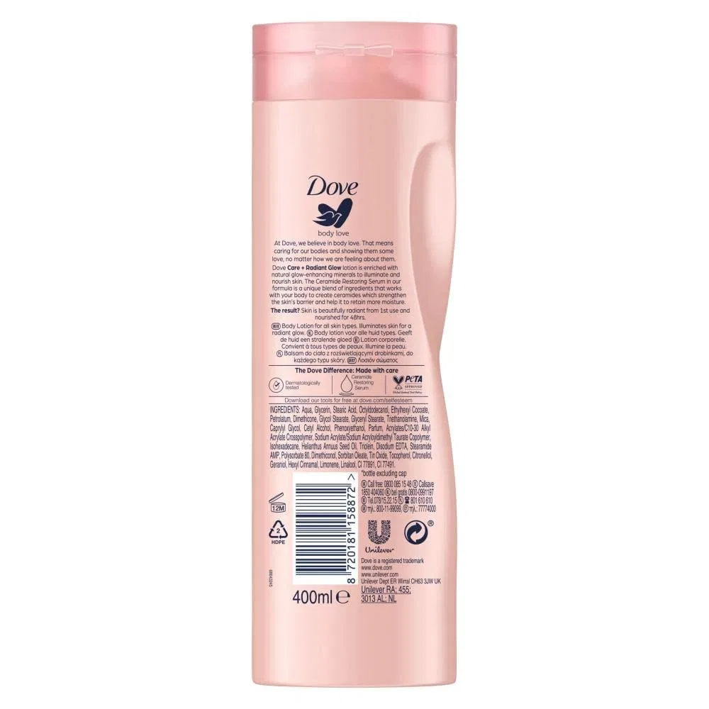 Увлажняющий лосьон для тела «Care + Radiant Glow» от Dove Dove — фото 2