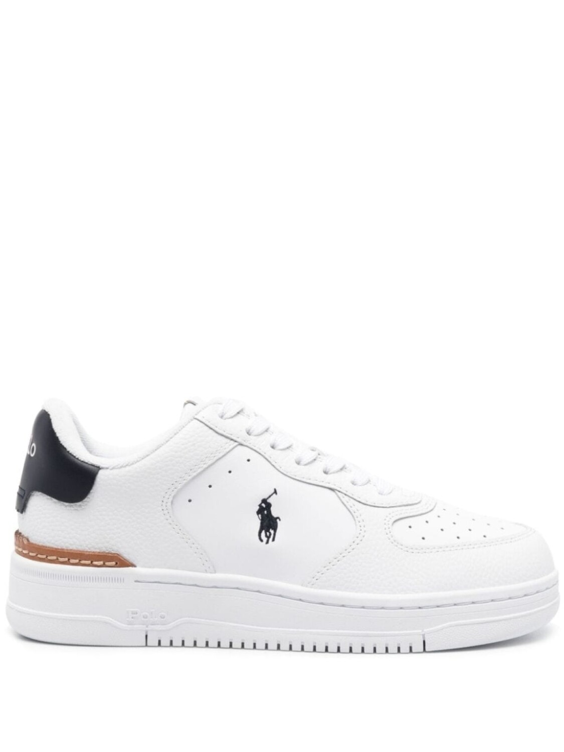 

Кроссовки Polo Ralph Lauren Masters, белый/черный/красный