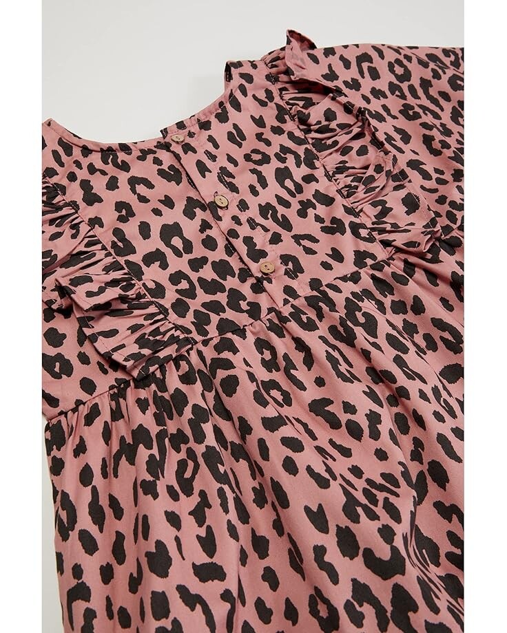 

Платье HUXBABY Leopard Zoe Dress, цвет Dusty Rose