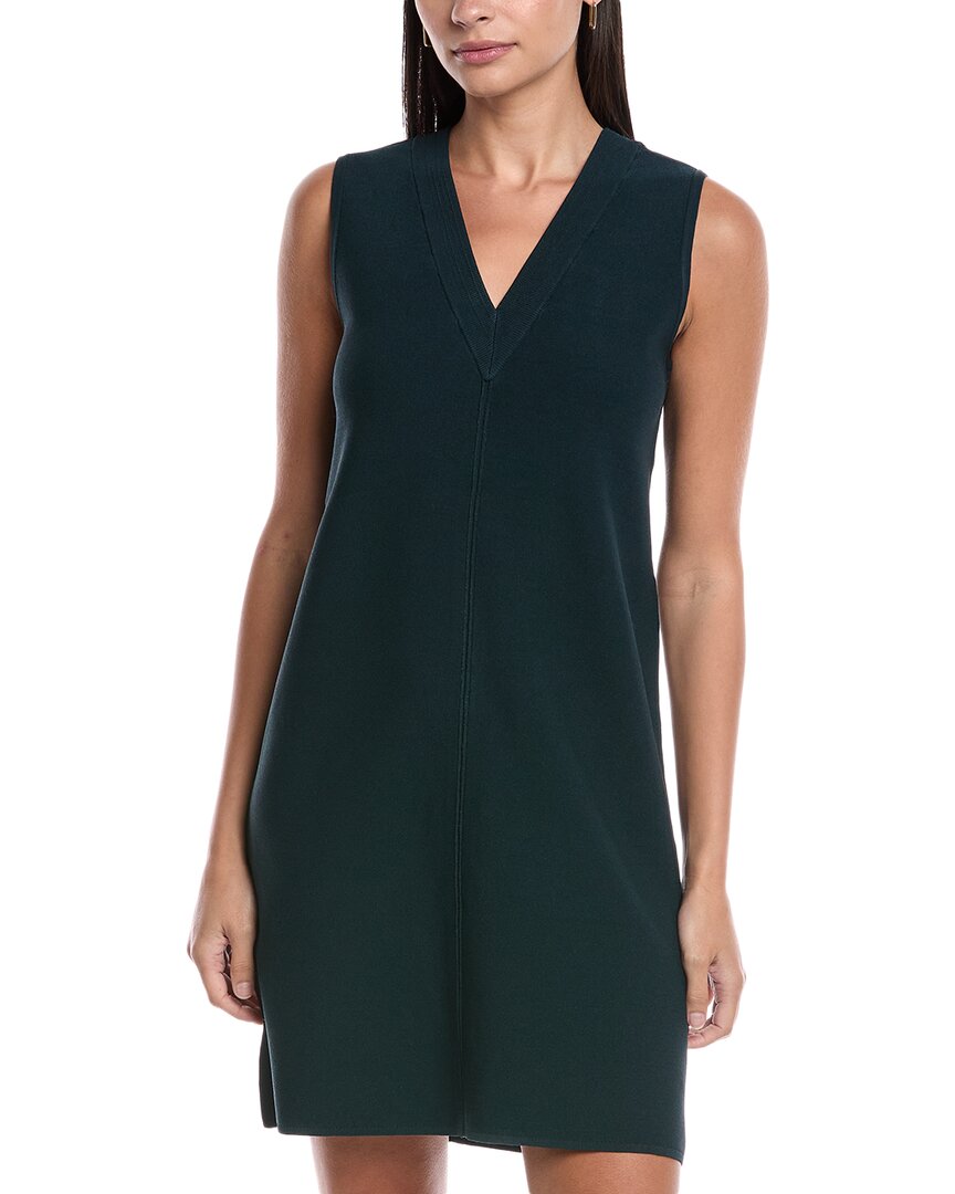 

Теория Легкий свитер-платье Theory, зеленый