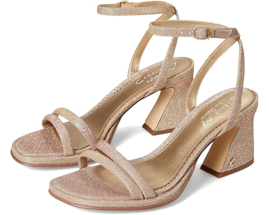 Сандалии Circus NY by Sam Edelman Holly, цвет Metallic Blush Glitz