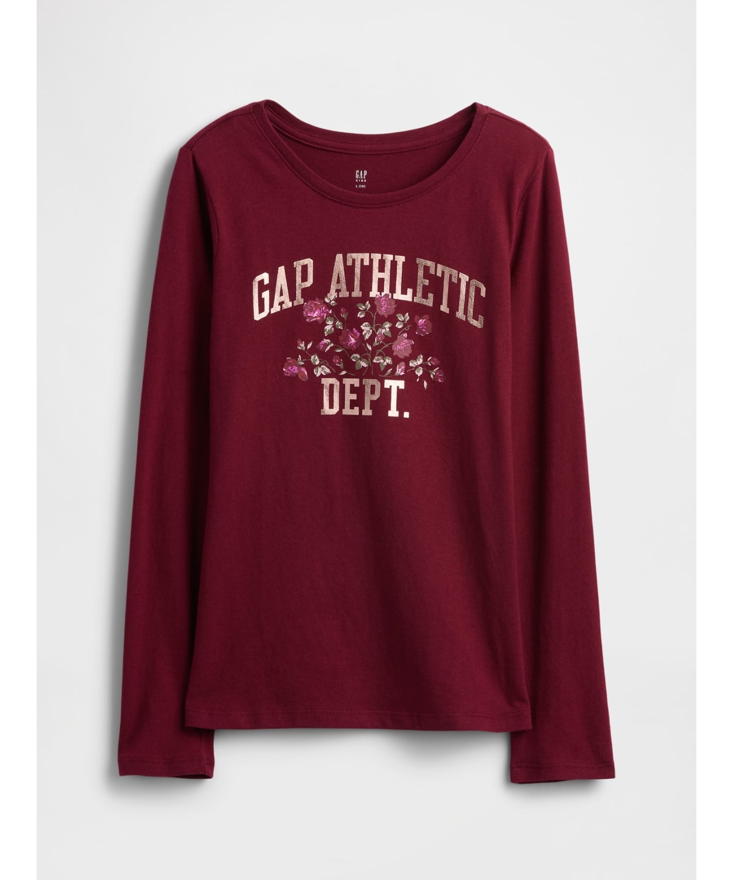 (K) Футболка с графическим принтом (детская) GAP, RED_DELICIOUS