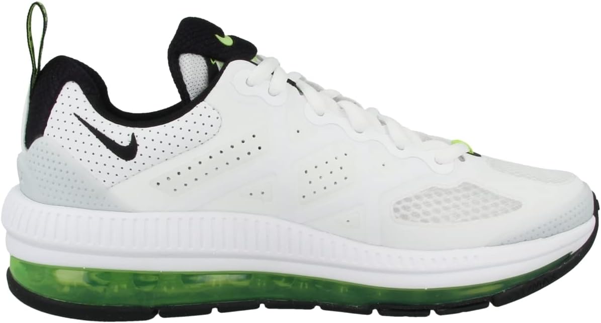 Баскетбольные кроссовки Nike Air Max Genome, белый/зеленый/серый — фото 3
