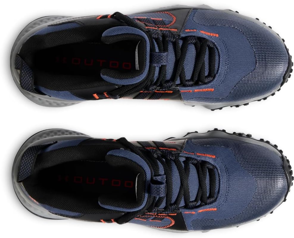 Under Armour мужские водонепроницаемые трекинговые ботинки Charged Maven Trek, (001) Black/Downpour Gray/Ares Red — фото 4