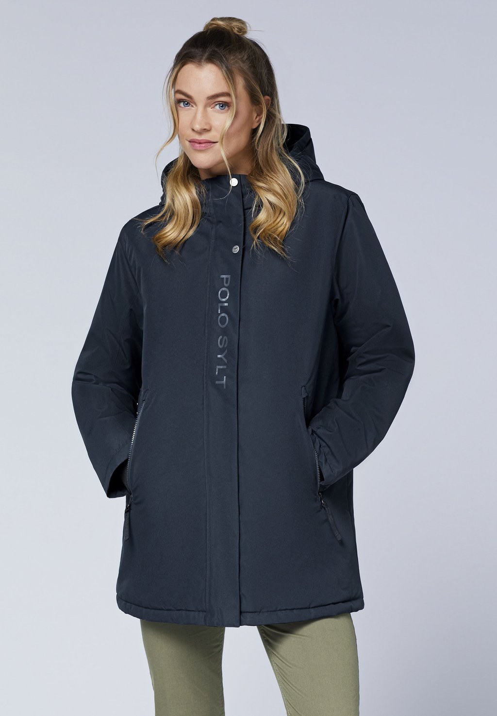 

Парка MANTEL - Winter coat Polo Sylt, темно-синий