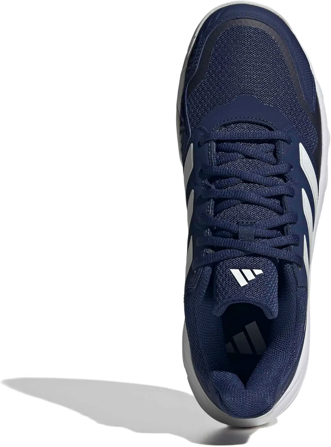 Мужские теннисные кроссовки Adidas Courtjam Control 3, темно-синий/металлик/белый — фото 3