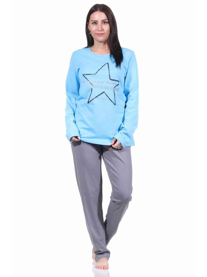 

Ночное белье NORMANN, светло-синий