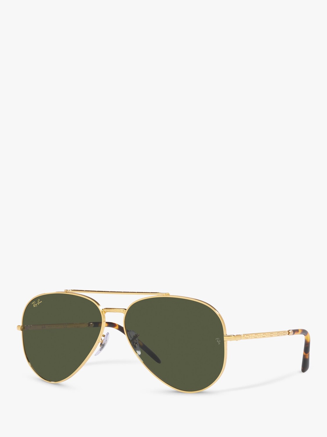 

Солнцезащитные очки-авиаторы Ray-Ban RB3625 унисекс, Legend Gold/Green