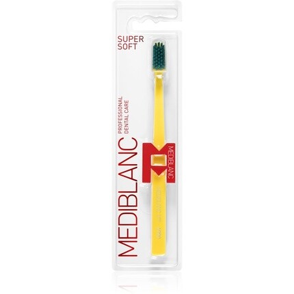 

MEDIBLANC Зубная щетка Super Soft Желтая, 1 шт.