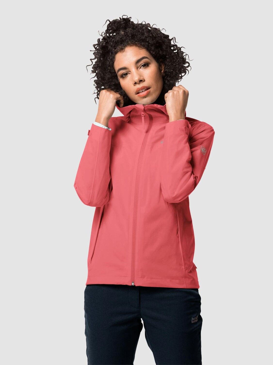 

Куртка Jack Wolfskin JWP SHELL W, красный