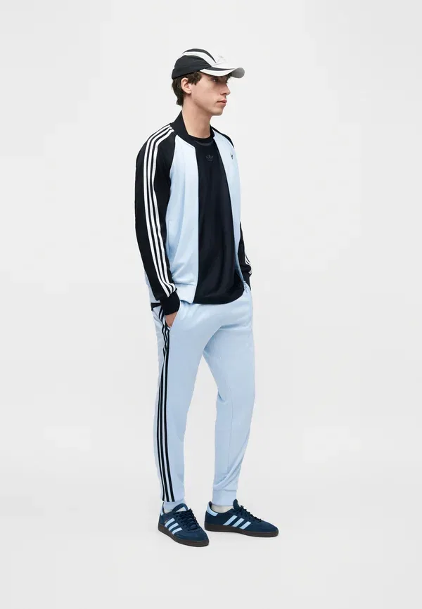 Спортивные штаны Adidas Originals Sst tp, небесно-голубой — фото 2