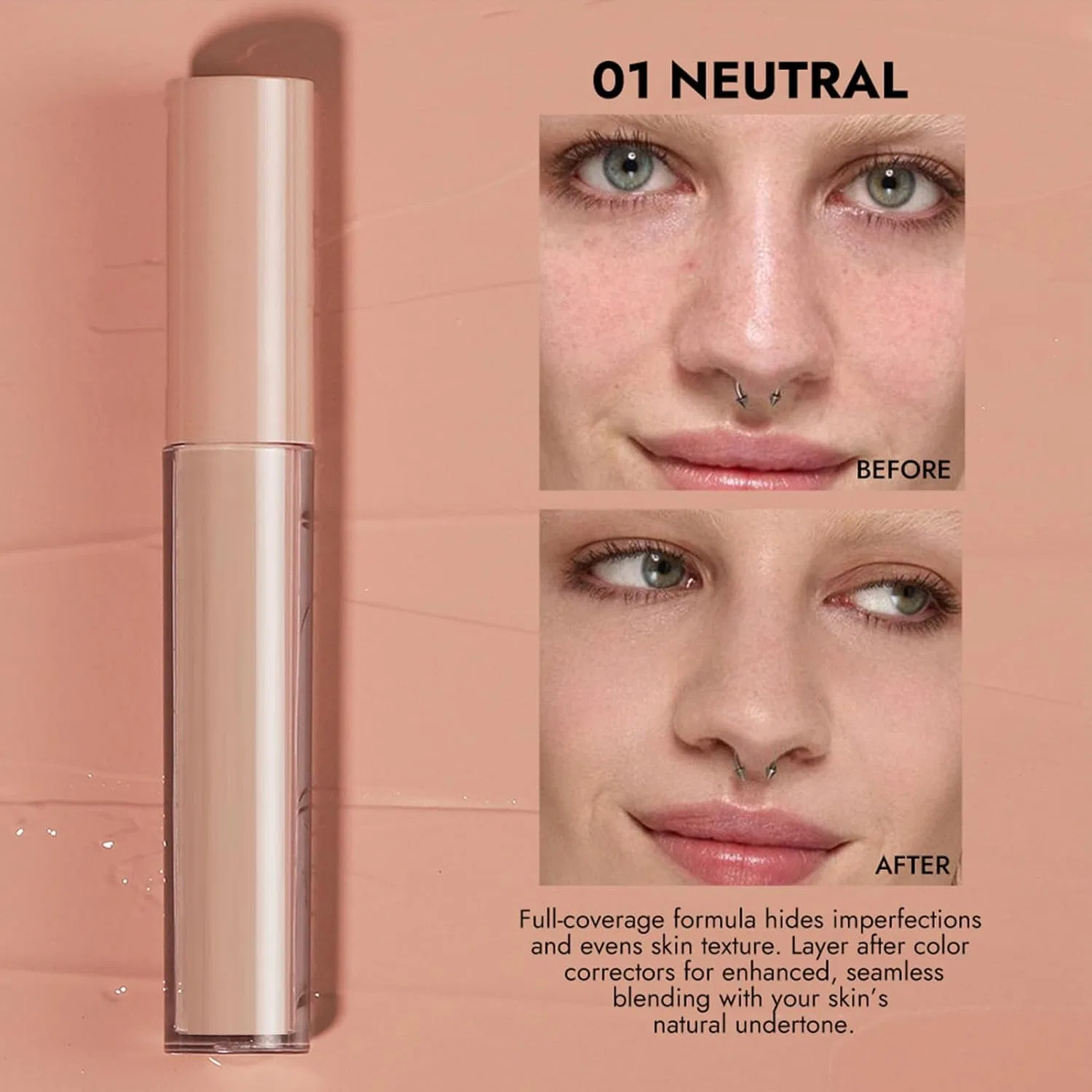 Набор консилеров Liquid Concealer Set, 6 цветов, 3 мл — фото 4