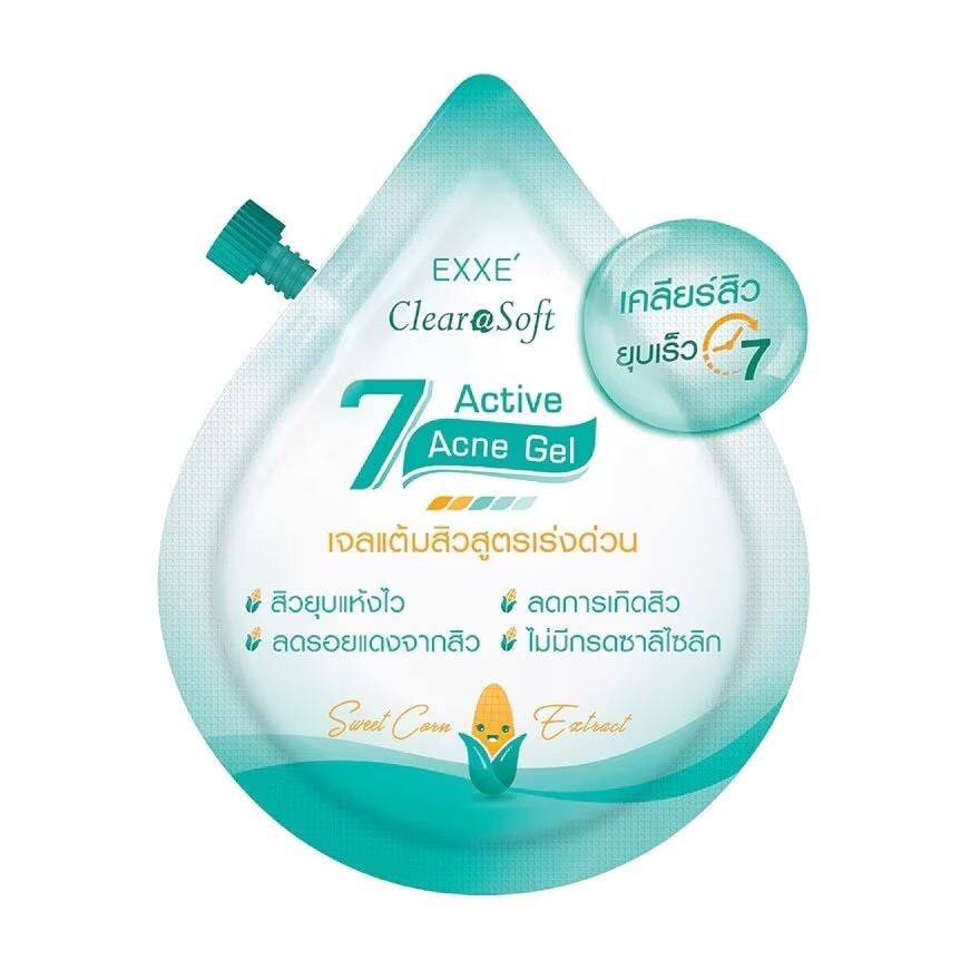 

Exxe Clearasoft 7 Активный гель от прыщей 5 г