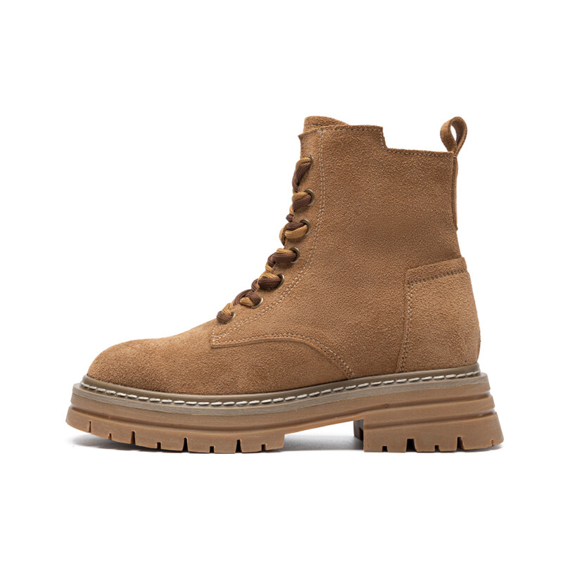 

Ботинки Martin Boot женские Zhr, цвет Brown[Hidden Wedge Fleece-Lined Edition]