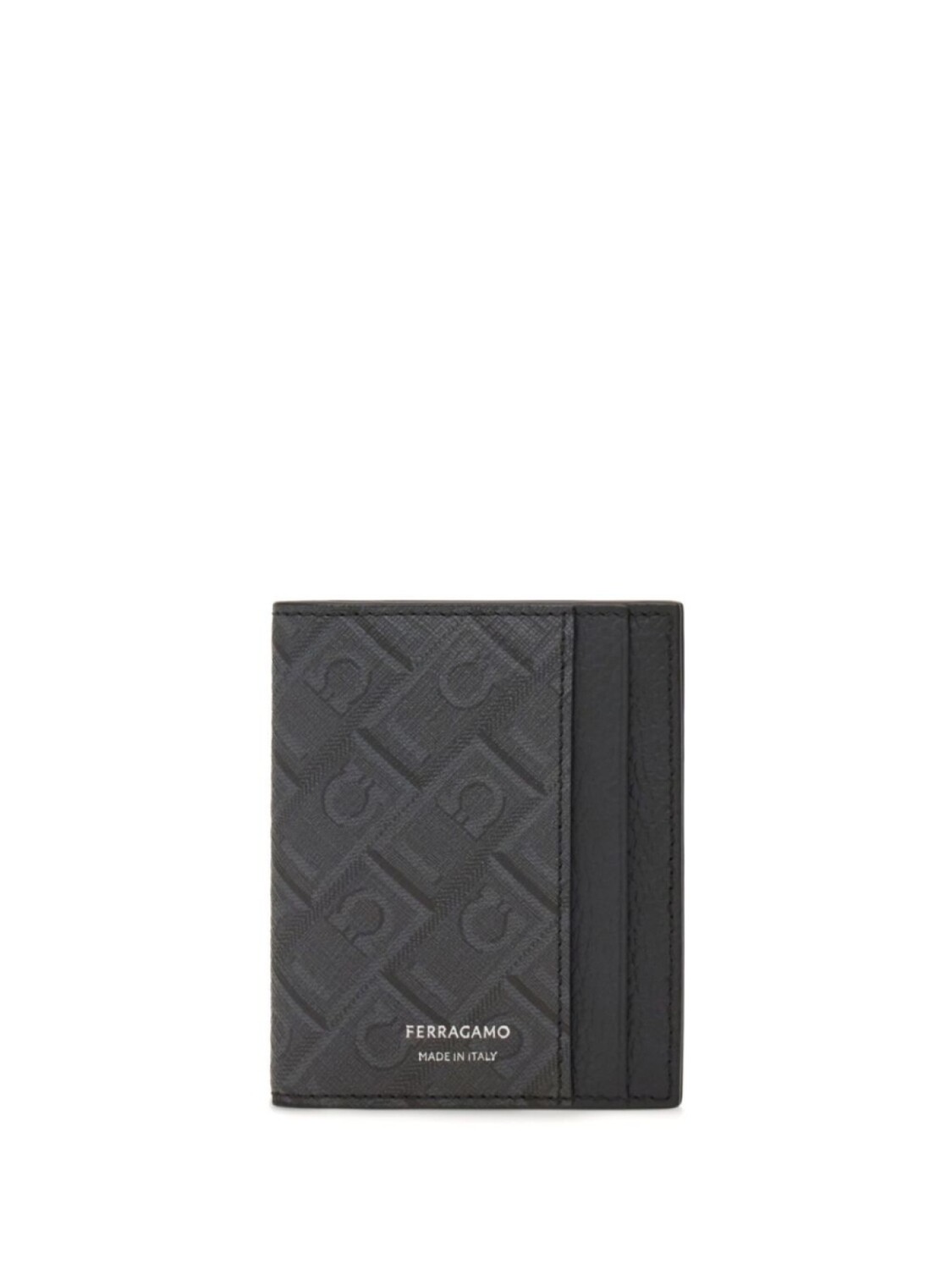 

Держатель карты с монограммой Ferragamo, черный