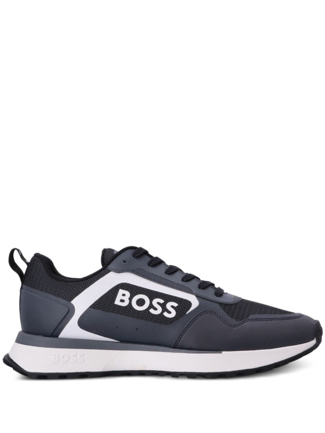 

BOSS сетчатые кроссовки с логотипом, синий