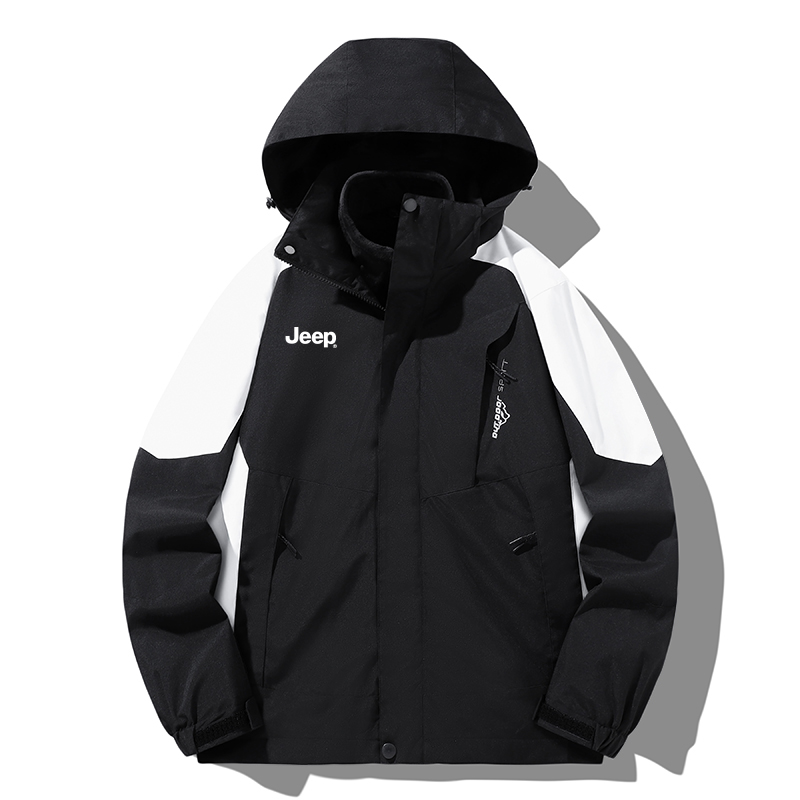 

Куртка унисекс Jeep, цвет Obsidian Black (with Inner Jacket 3-in-1)