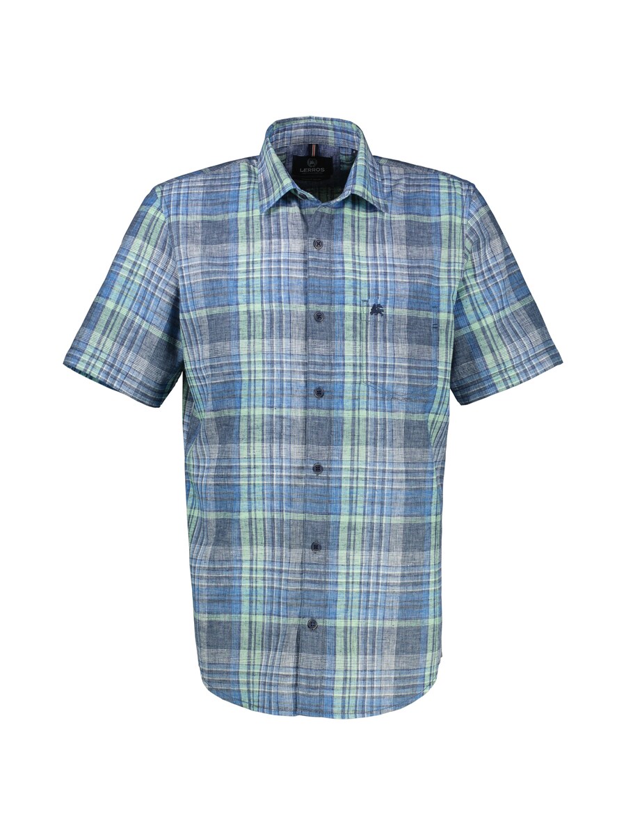 

Рубашка на пуговицах классического кроя LERROS, Navy/Azure