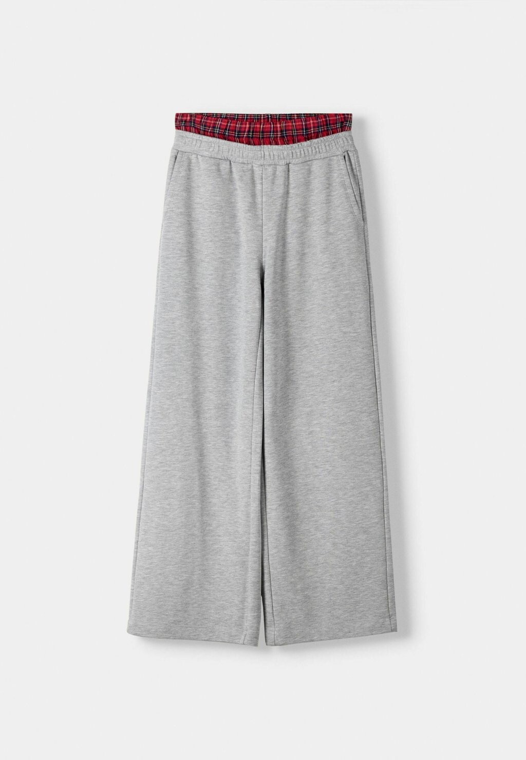 

Брюки Bershka, цвет Mottled Grey
