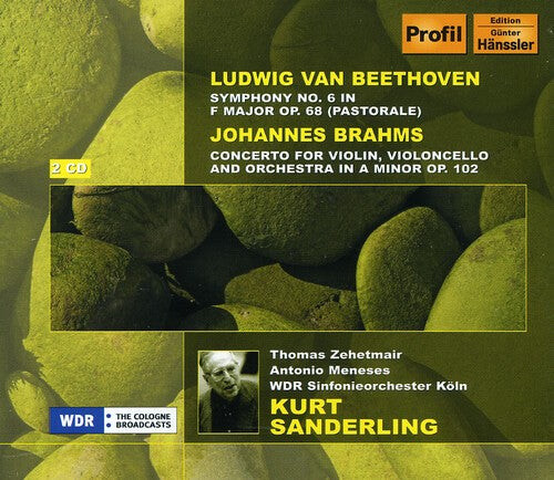 

CD диск Beethoven / Brahms / Zehetmair / Meneses: Symphony 6: Concerto for Violin Cello & Orchestra