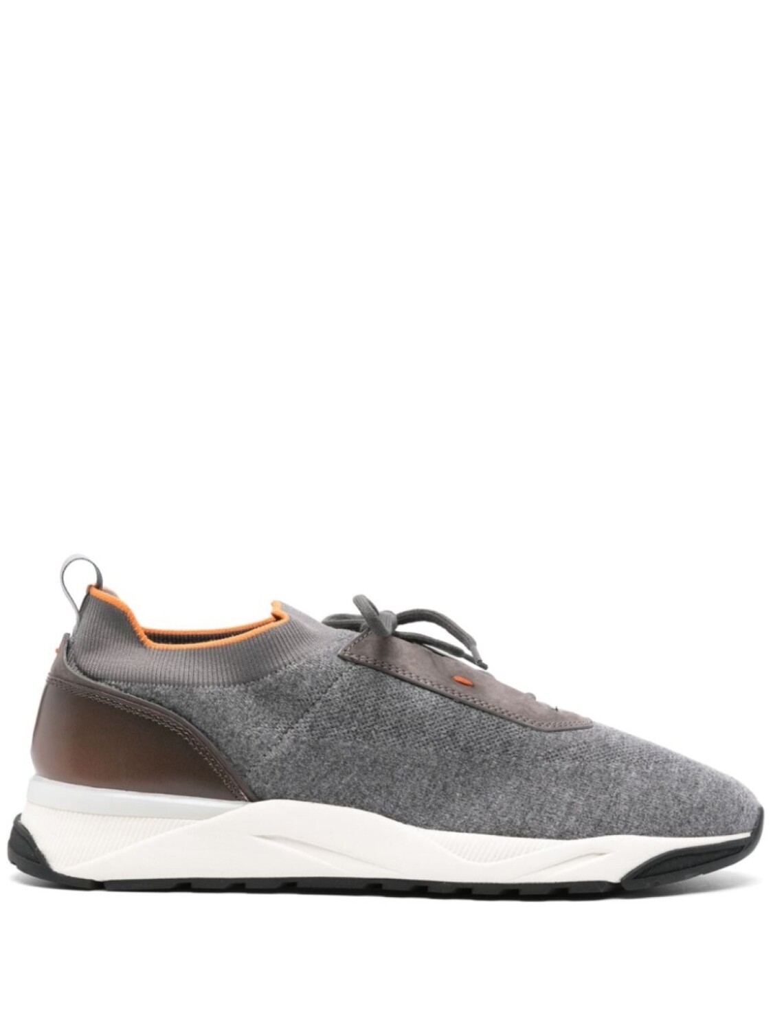 

Santoni трикотажные кроссовки, серый