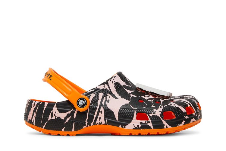 

Кроссовки Crocs Stance x B. Thom x Classic Clog Floral Stencil, разноцветный