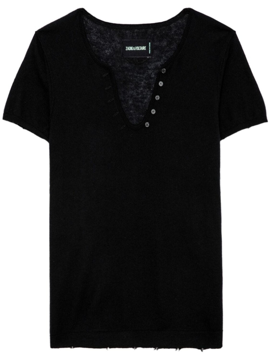 

Zadig&Voltaire кашемировый топ Celsy, черный
