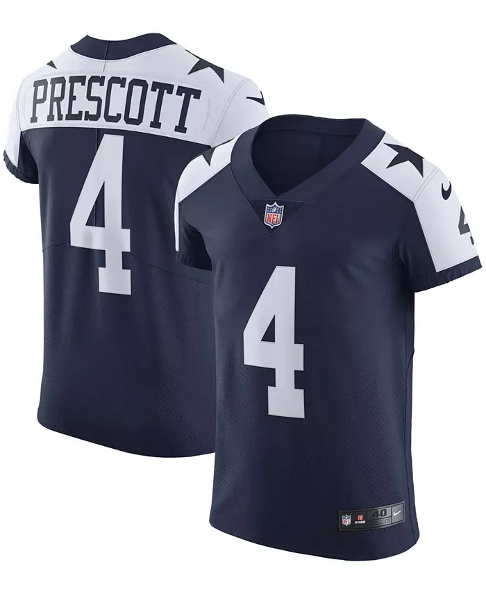 

Мужская альтернативная игровая футболка Dak Prescott Dallas Cowboys Vapor Elite Nike, мультиколор