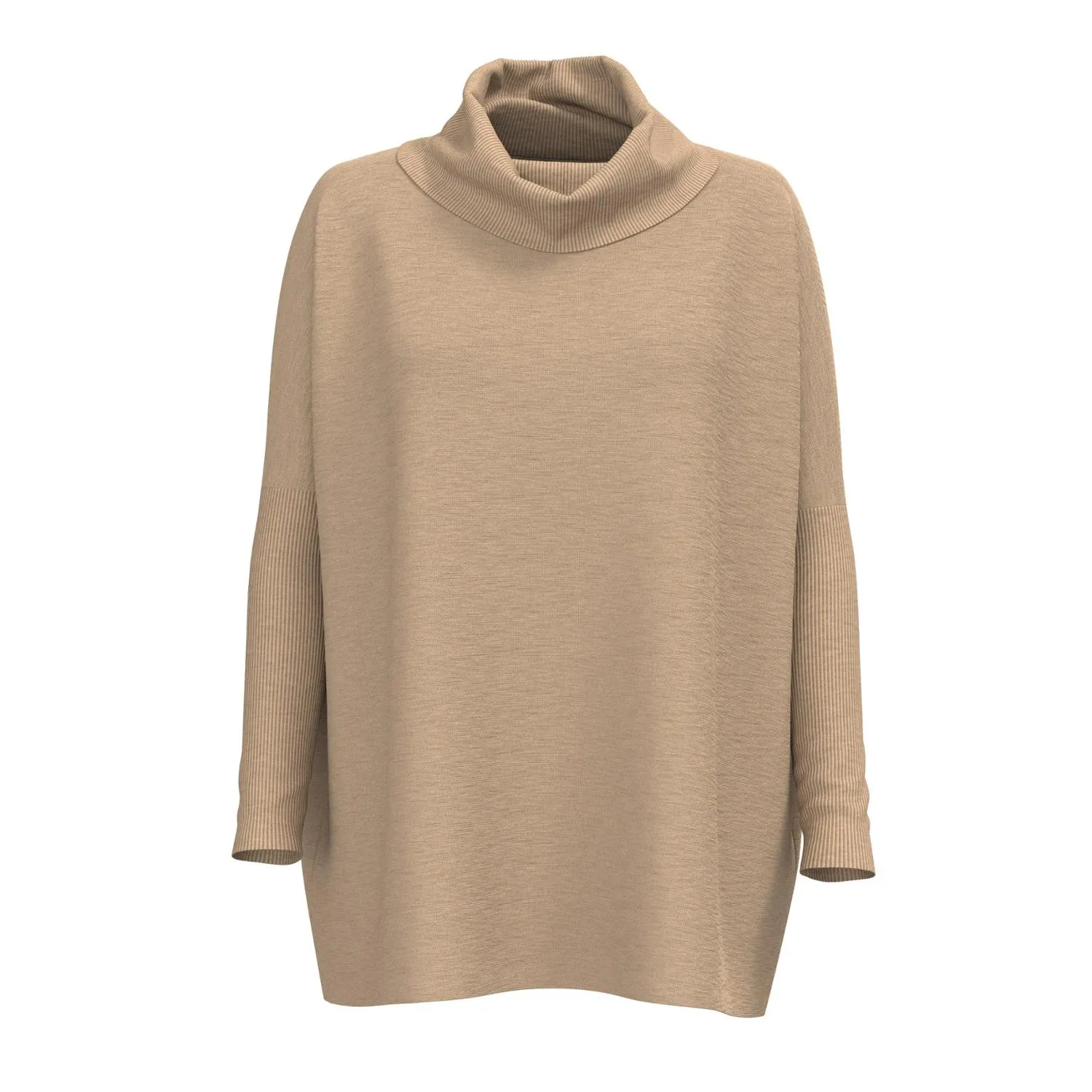 

Свитер с пончо Edgewood - Женский Smartwool, Toasted Coconut Heather