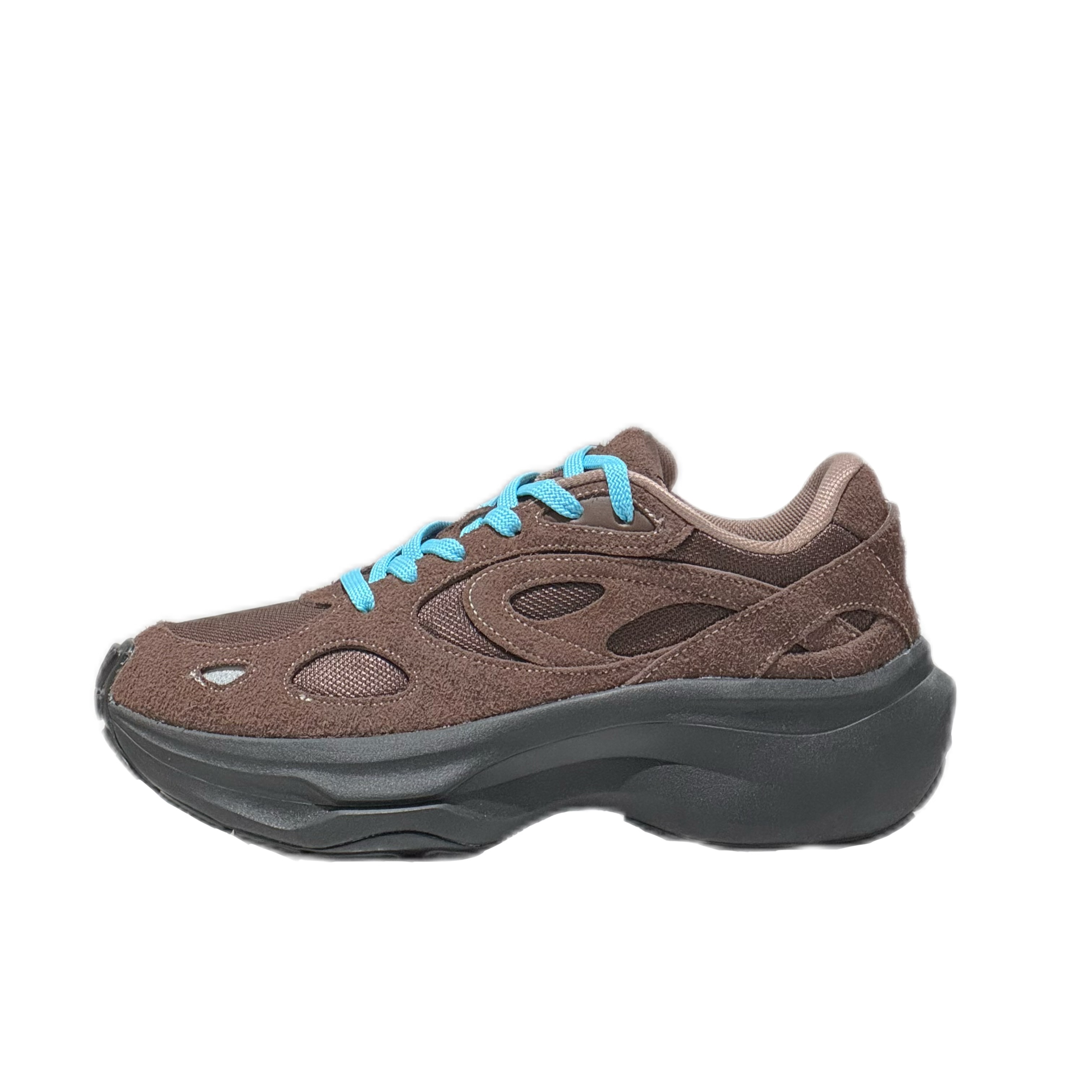 

ANTA SNEAKERVERSE Низкие, износостойкие, амортизирующие повседневные туфли, цвет мокко, ледяной синий