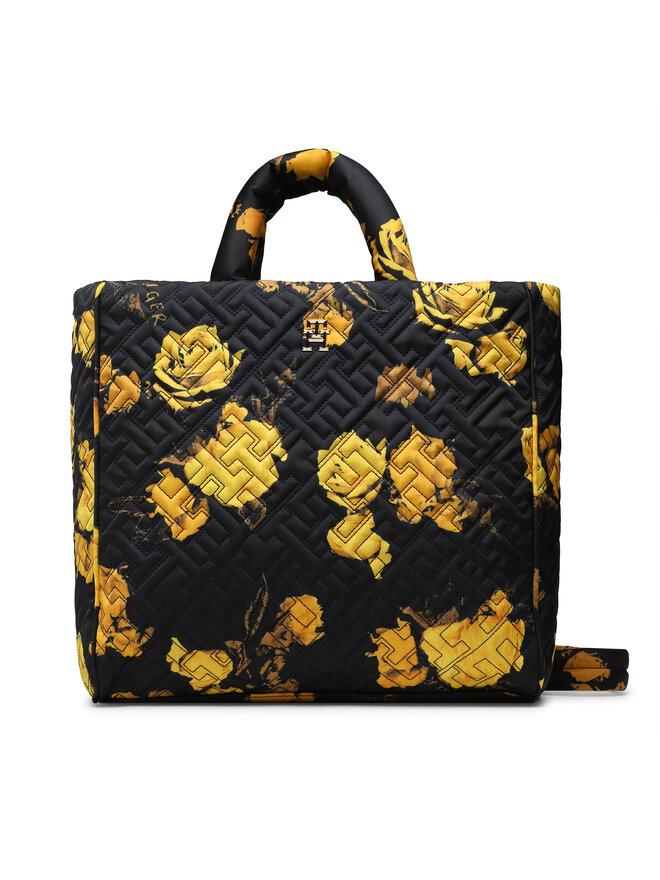 

Сумка Flow Tote Floral AW0AW14380 Tommy Hilfiger, черный
