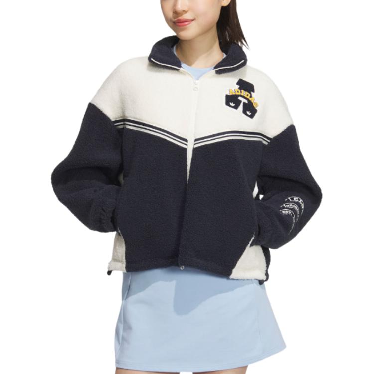 Adidas Originals Куртка женская тёмно-синяя, Dark Navy Blue — фото 4
