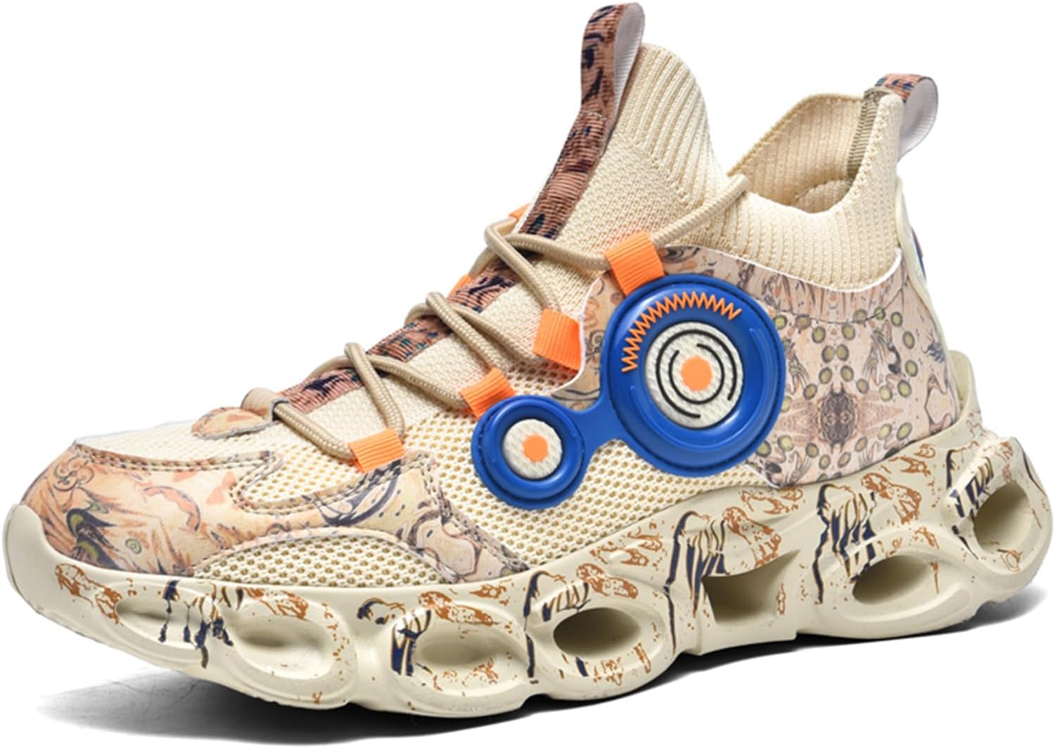 

Мужские модные кроссовки GSIGUL для бега, легкие спортивные кроссовки для мужчин, обувь для тренировок в зале, тенниса, прогулок и повседневного ношения, бежевый