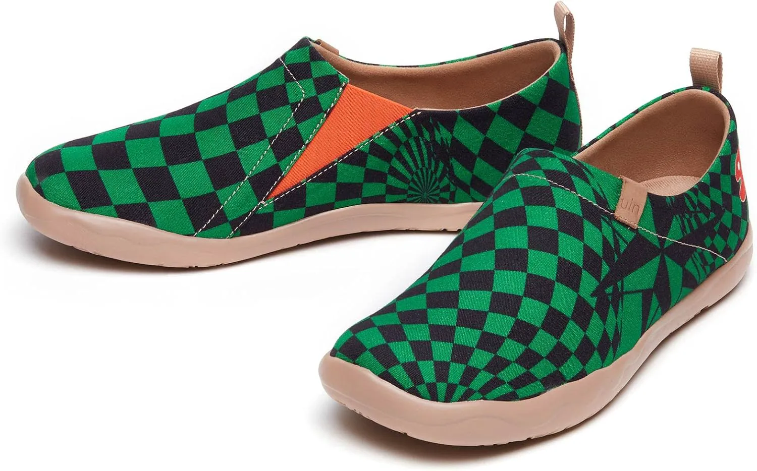 

Мужские прогулочные туристические туфли UIN, слипоны из канвы, повседневные лоферы, легкие и удобные, модные кроссовки Happy Doggies