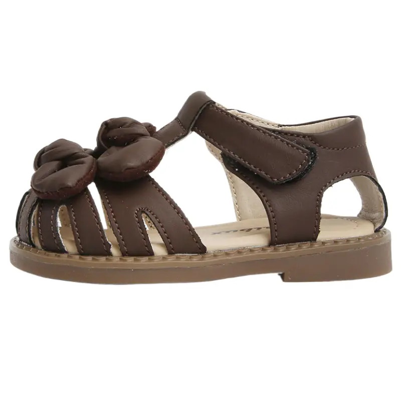 

Нескользящие износостойкие низкие туфли для малышей MAIBUXIONG, коричневый