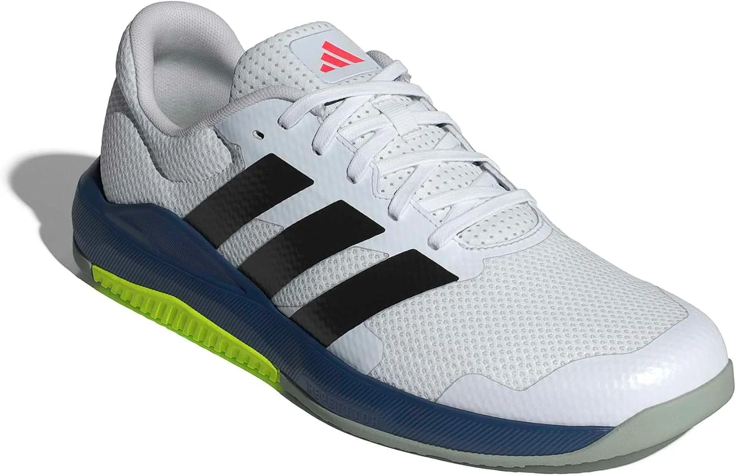 Мужские тренировочные кроссовки Adidas Dropset Base, Ftwr White Core Black Dusky Petrol — фото 4