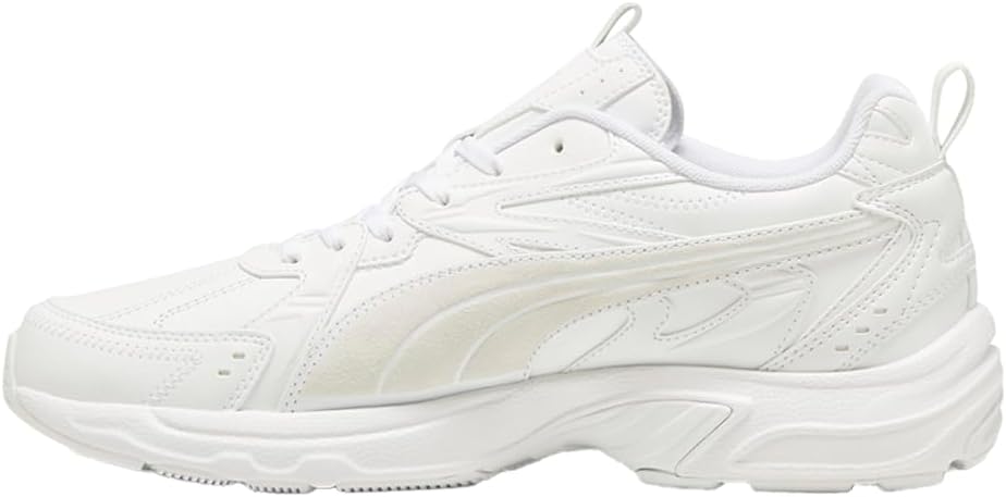 Мужские кроссовки PUMA Milenio Tech со шнуровкой, повседневные - белые — фото 3