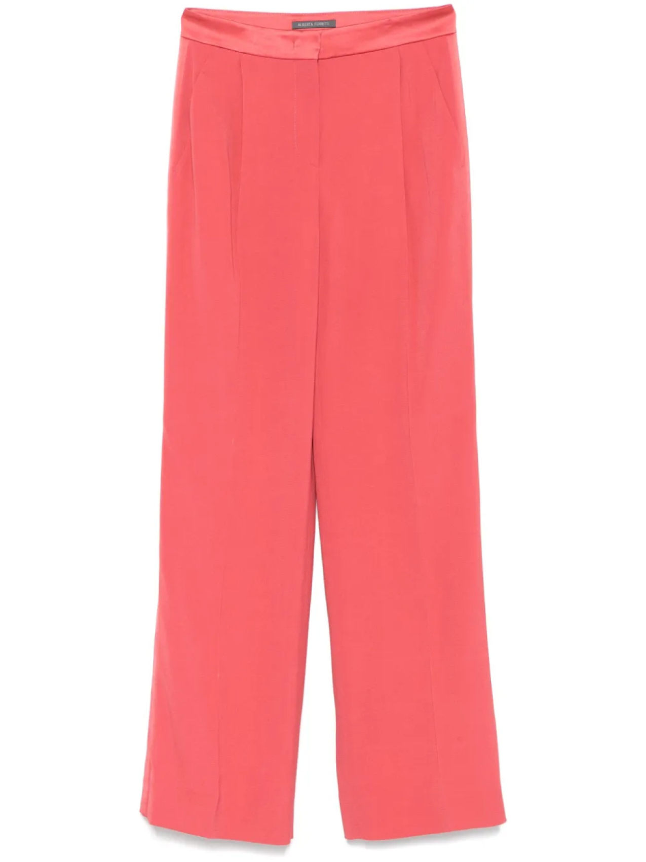 

Прямые брюки Alberta Ferretti, красный