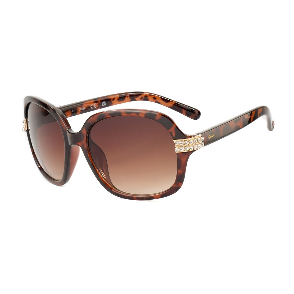 

Солнцезащитные очки из коричневой смолы GUESS