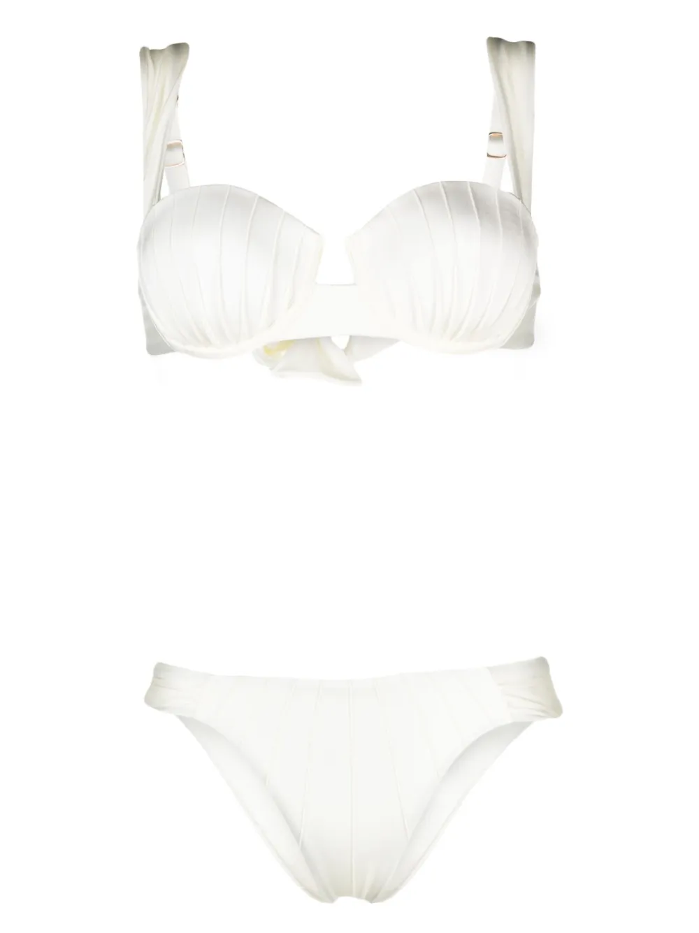 

Бикини с завязками Noire Swimwear, нейтральный
