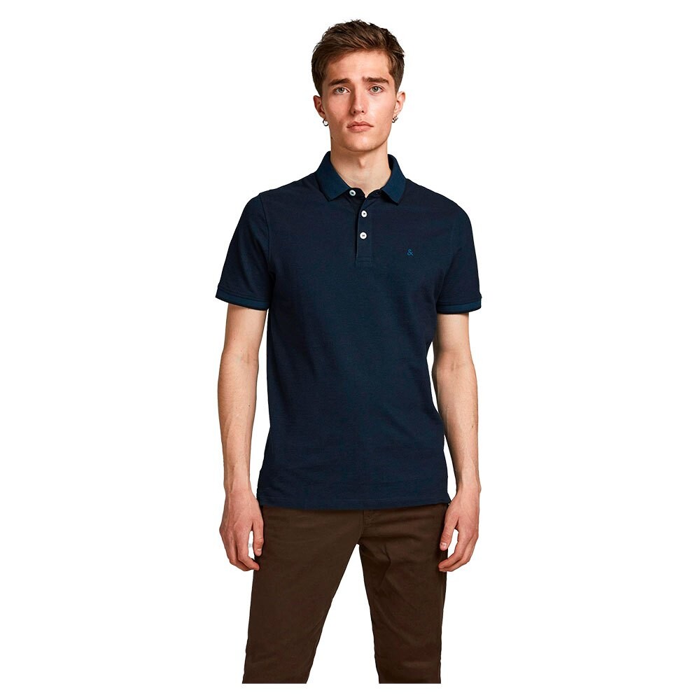 

Поло с коротким рукавом Jack & Jones Paulos, синий