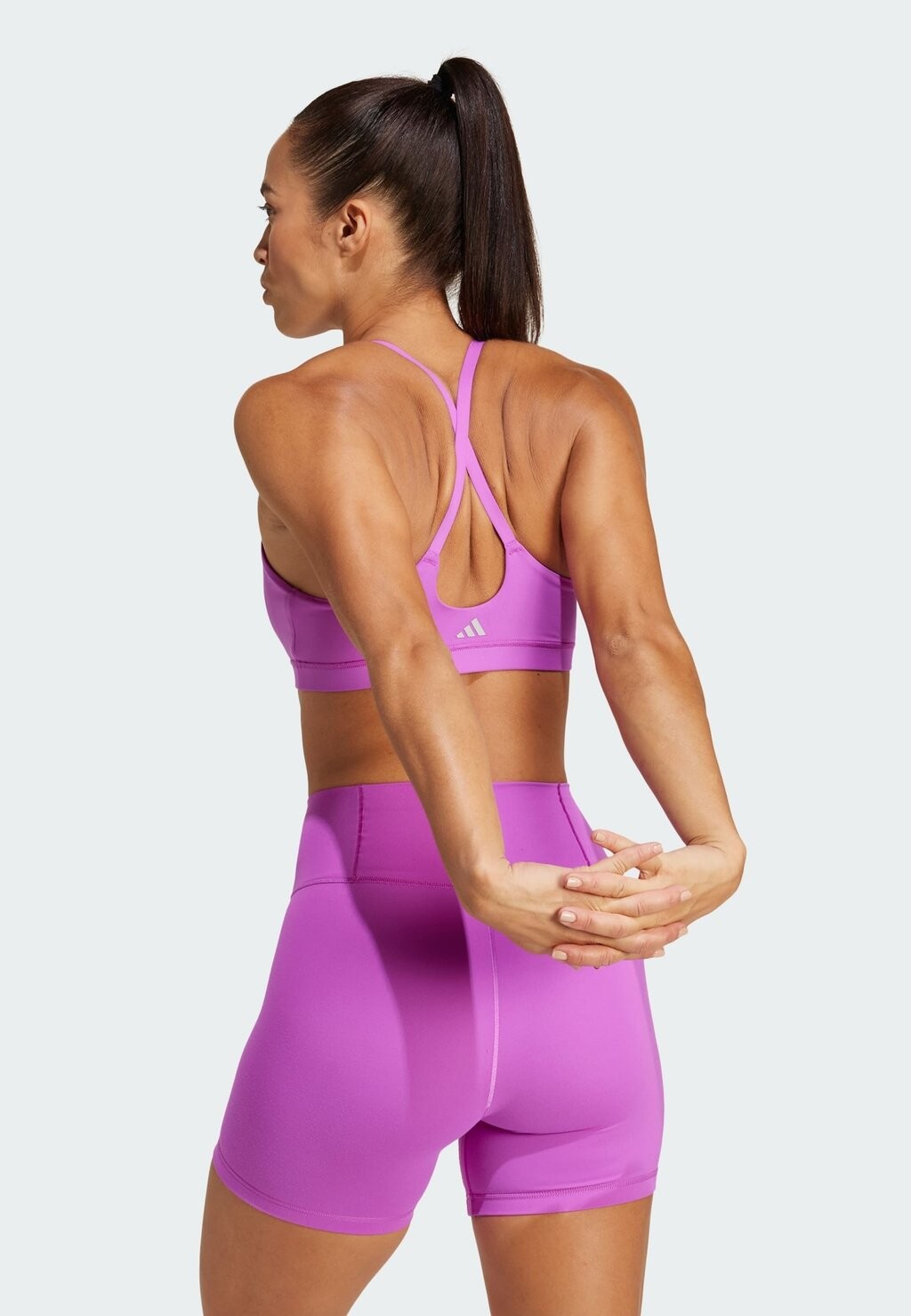 

Спортивный бюстгальтер с легкой поддержкой ALL ME LIGHT SUPPORT adidas, фиолетовый