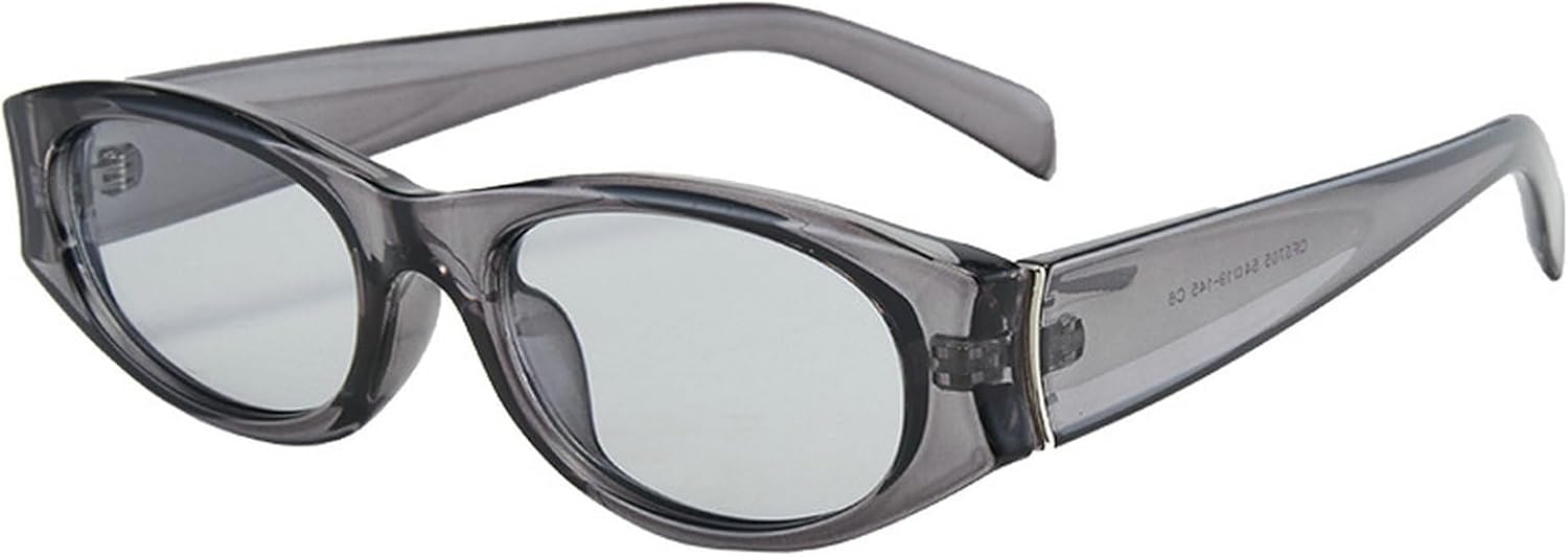 

Ретро-солнцезащитные очки маленького прямоугольного размера для женщин и мужчин, узкая овальная оправа, винтажный дизайн 90-х, модель 2025. Женские солнцезащитные очки mincl, C2