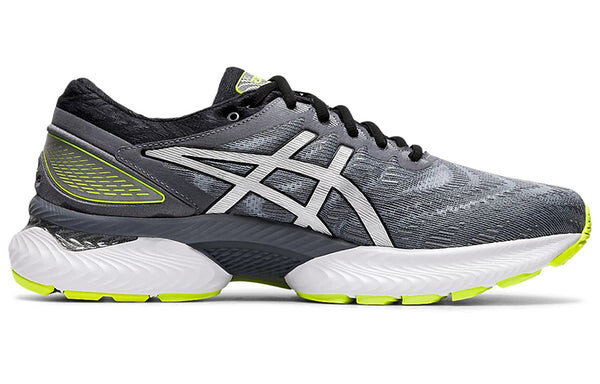 Кроссовки гелевые нимбус 22 облегченный показ Asics, серый — фото 2