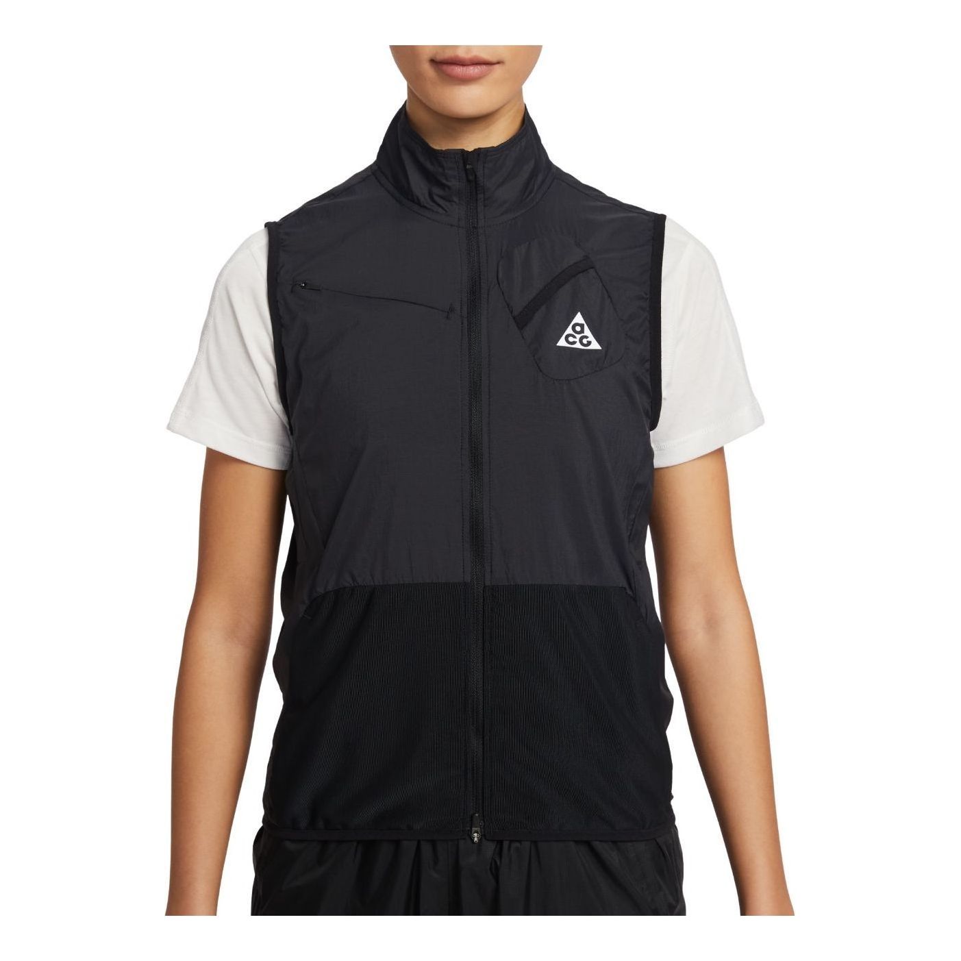 

(WMNS) Беговая жилетка Nike ACG Trail Running Vest, черная