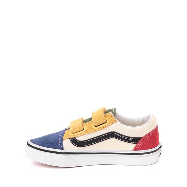 

Кеды Vans Old Skool V Color-Block Skate Shoe, красный/синий
