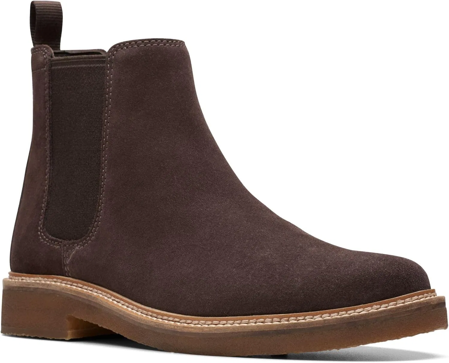Мужские ботинки Clarks Clarkdale EasyChelsea, 2-Dark Brown Suede